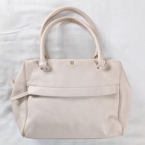 Kate Spade Aida Grant Park Cream Leather Shoulder Bag